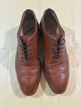 Beckett Simonon Tan Leather Wingtip Oxfords A2